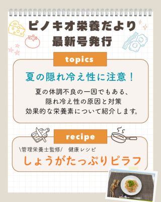 ピノキオだより投稿画像2026夏のサムネイル