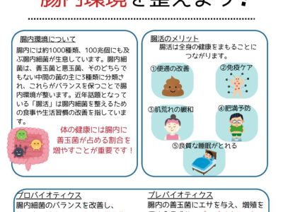 ピノキオだより(Vol.31)2024.12月 腸内環境を整えよう！のサムネイル